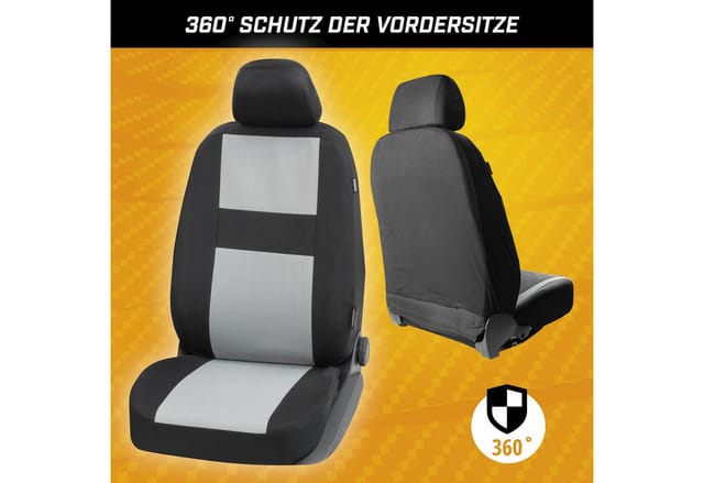CarComfort Sitzbezug »Glasgow«, Polyester - grau