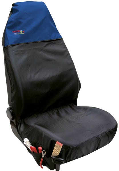 WALSER Sitzbezug »Outdoor-Sports«, für PKW-Vordersitze, Polyester - blau