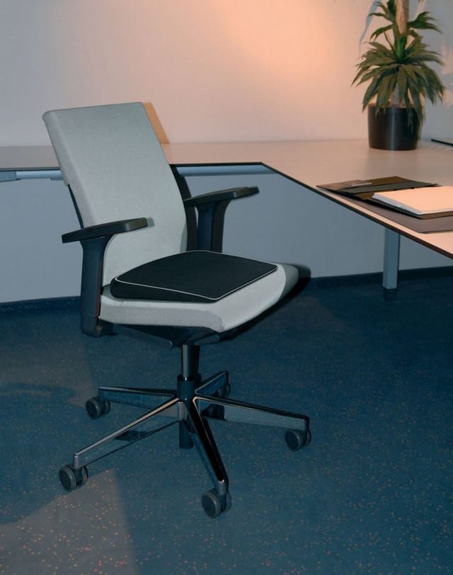 WALSER Sitzkissen »Superior Joe«, Polyester - schwarz