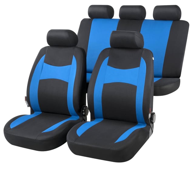 CarComfort Sitzbezug »Fairmont«, Polyester - blau