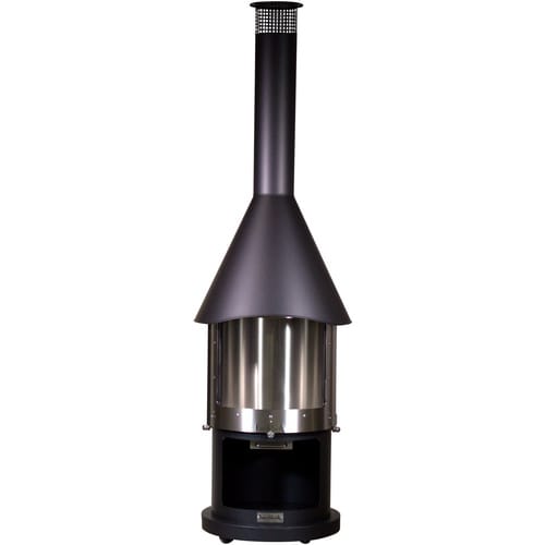 BUSCHBECK Grillkamin »Melbourne«, BxHxT: 65 x 230 x 65 cm - schwarz