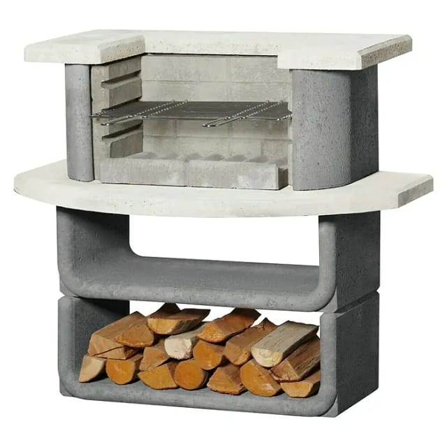 BUSCHBECK Grillbar »Oregon«, BxHxT: 65 x 101 x 110 cm - weiss