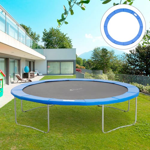 HOMCOM Trampolinzubehör, Ø 366 cm - blau