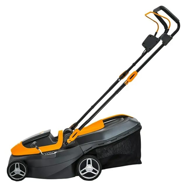 STIGA Akku-Rasenmäher »Collector 136e«, 20 V, 2 Ah, Schnittbreite: 34 cm, mit Akku - gelb