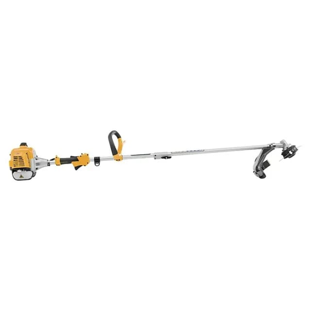 STIGA Benzin-Motorsense »BC 330 A«, Schnittkreis: 43 cm Faden / 25,5 cm Messer - gelb