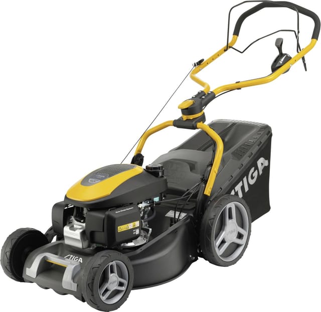 STIGA Benzin-Rasenmäher »COMBI 753 V«, 3,3 kW, Schnittbreite: 51 cm - gelb