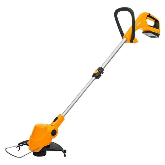 STIGA Akku-Rasentrimmer »GT 100e«, inkl. Akku, 20 V, 2 Ah, Schnittkreis: 25 cm - gelb