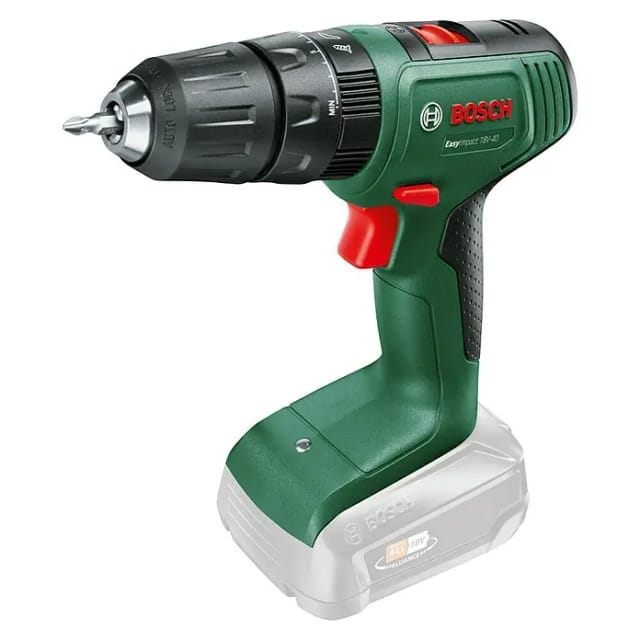 BOSCH HOME & GARDEN Akku-Schlagbohrer »EasyImpact 18V-40«, ohne Akku und Ladegerät - gruen