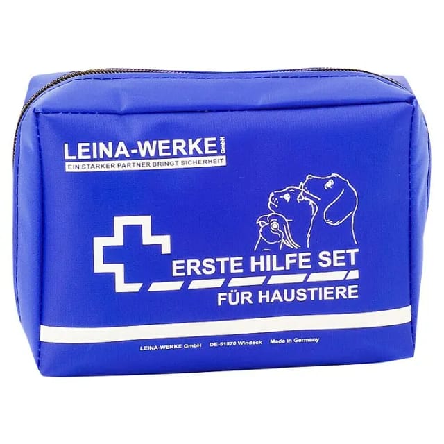LEINA-WERKE Erste-Hilfe-Set, BxL: 14 x 10 cm, blau