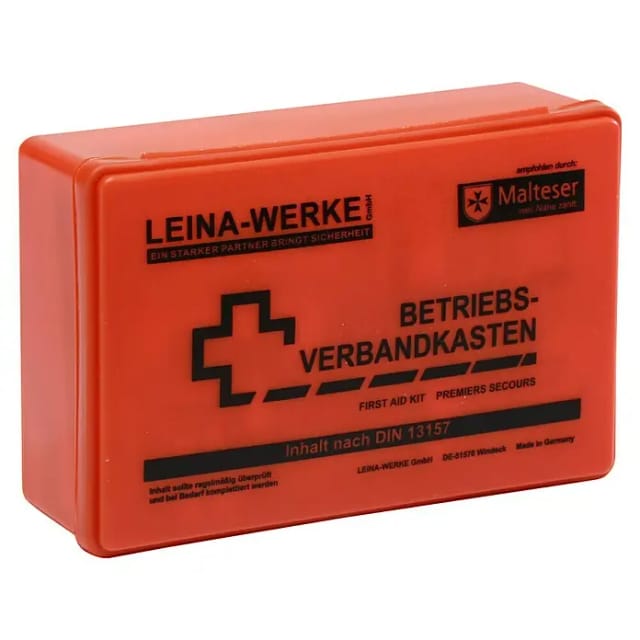LEINA-WERKE Verbandskasten, BxL: 25,5 x 16,6 cm, orange
