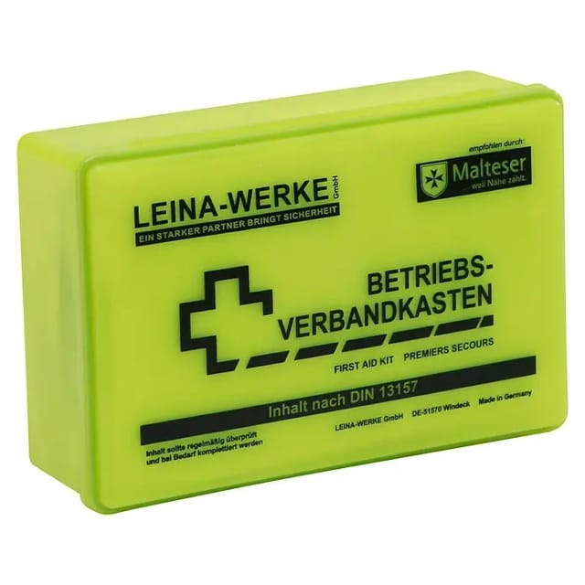 LEINA-WERKE Verbandskasten, BxL: 25,5 x 16,6 cm, gelb