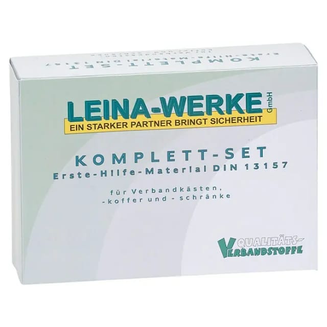 LEINA-WERKE Erste-Hilfe-Füllung, BxL: 18,5 x 8 cm, grau