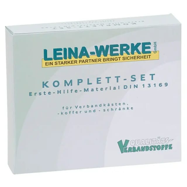 LEINA-WERKE Erste-Hilfe-Füllung, BxL: 30,6 x 9,1 cm, grau