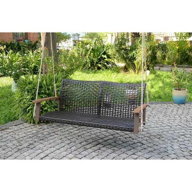 GARDEN PLEASURE Hängebank »CUNEO«, Akazienholz, BxHxT: 57 x 79 x 114 cm - braun