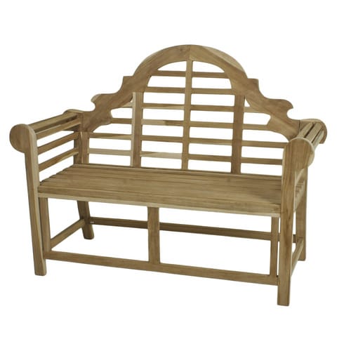 GARDEN PLEASURE Bank »PCADILLI«, Teakholz, BxHxT: 135 x 104 x 60 cm - braun