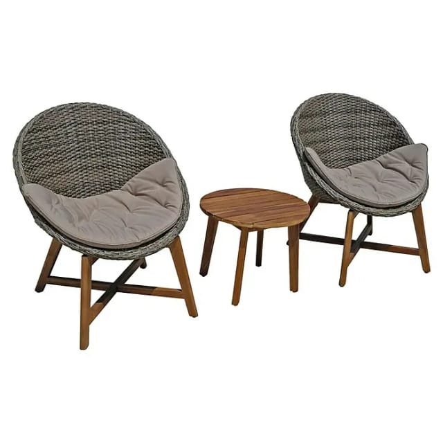 GARDEN PLEASURE Gartenmöbel »Reno«, Holz, 2-teilig - braun