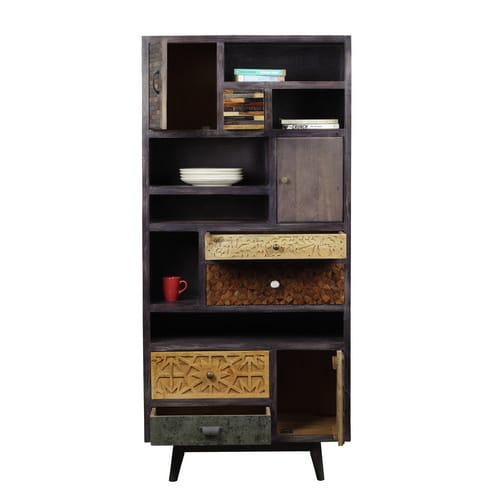 GARDEN PLEASURE Regal »TOBOL«, Holz - bunt