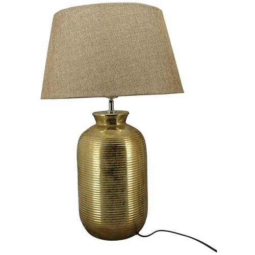 Flowerbox LED-Dekolampe - goldfarben