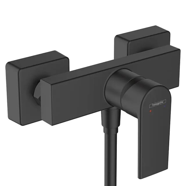 HANSGROHE Armatur »Vernis Shape«, Einhebel-Brausemischer, BxHxL: 219 x 119 x 125 mm - schwarz