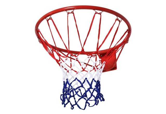 HOMCOM Basketballkorb, bunt, Stahl/Nylon