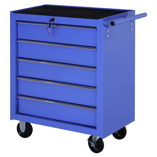HOMCOM Werkstattwagen, HxL: 77 x 675 mm, blau