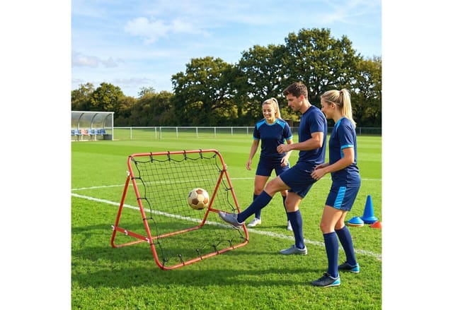 HOMCOM Rebounder, bunt, Kunststoff/Metall
