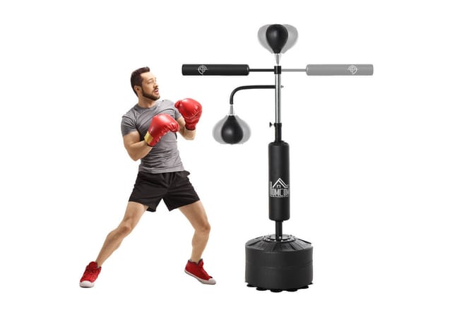 HOMCOM Box-Set, schwarz, BxHxL: 50 x 160 x 88 cm