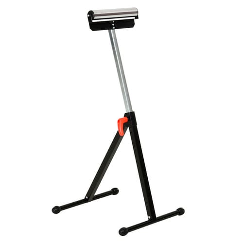 HOMCOM Rollenbock, BxHxL: 50 x 68-110 x 44 cm, Metall - schwarz