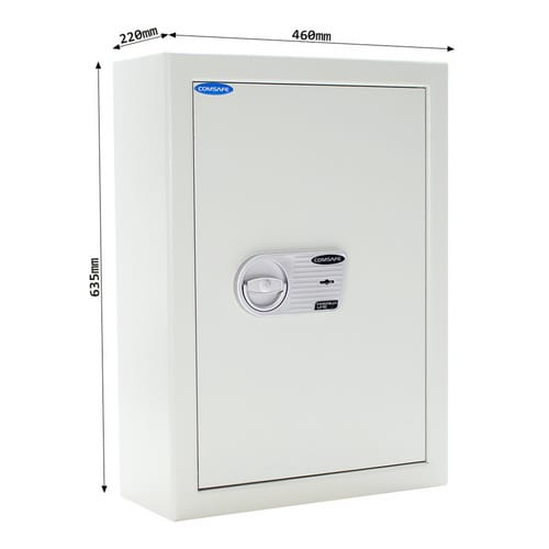 Rottner Tresor Tresor »ST Premium«, lichtgrau, Stahl, (B x H:) 46 x 63,5 cm