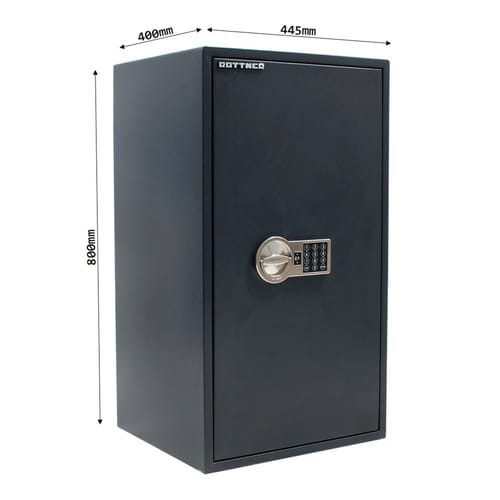 Rottner Tresor Tresor »Power Safe«, anthrazit, Stahl, (B x H:) 44,5 x 80 cm - schwarz