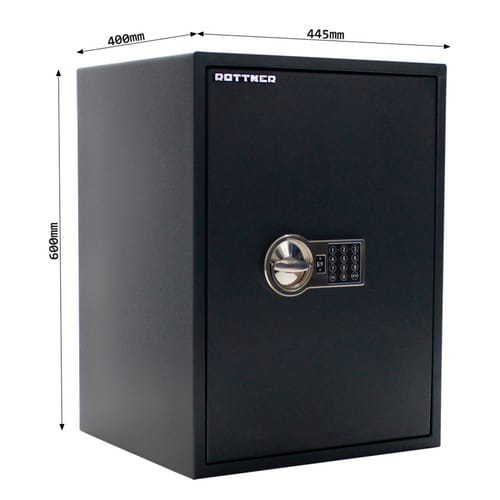 Rottner Tresor Tresor »Power Safe«, anthrazit, Stahl, (B x H:) 44,5 x 60 cm - schwarz