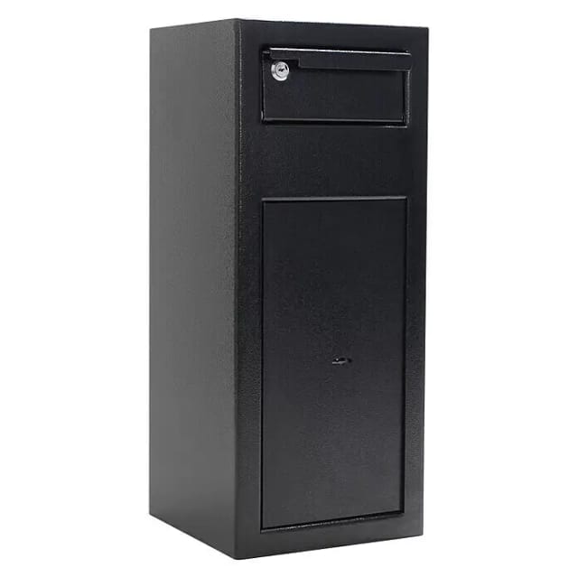 Rottner Tresor Einwurftresor »Cash Matic«, schwarz, Stahl, (B x H:) 25 x 60 cm