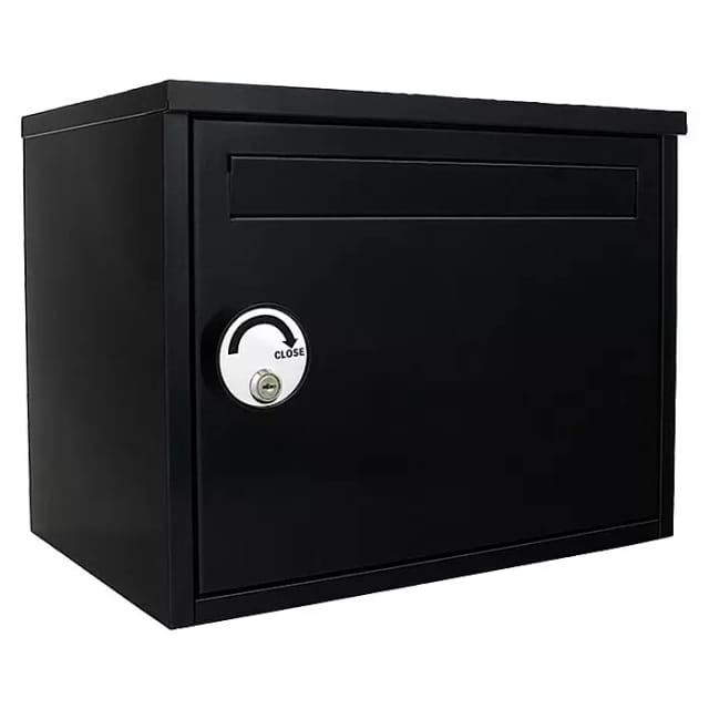 Rottner Tresor Paketbox »Depot«, schwarz, Stahl, (B x H:) 45 x 35 cm