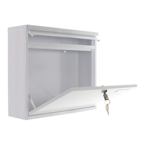 Rottner Tresor Briefkasten »Lago«, weiß, Stahl, (B x H:) 36 x 31,5 cm - weiss