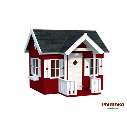 Spielhaus BxHxT: 233 x 219 x 157 cm, natur - braun
