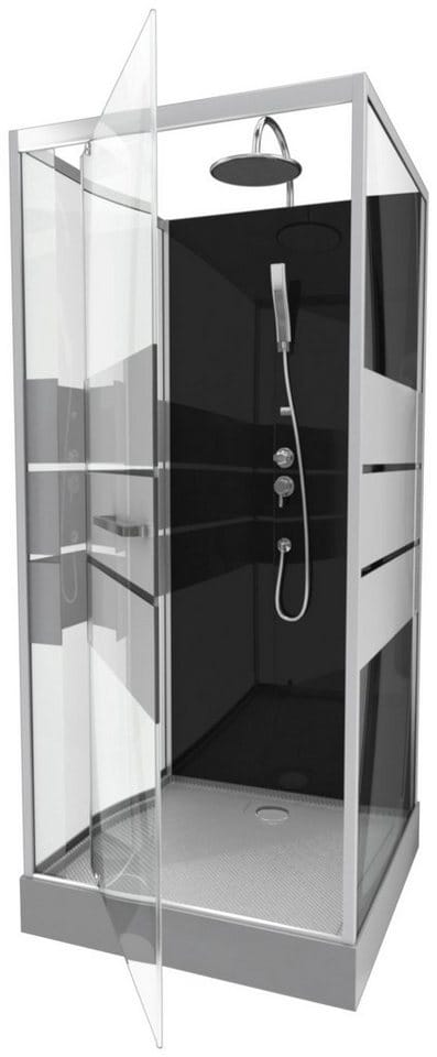Marwell Komplettdusche, HxT: 220 x 70 cm
