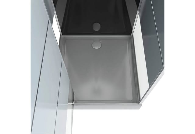 Marwell Komplettdusche, HxT: 220 x 80 cm