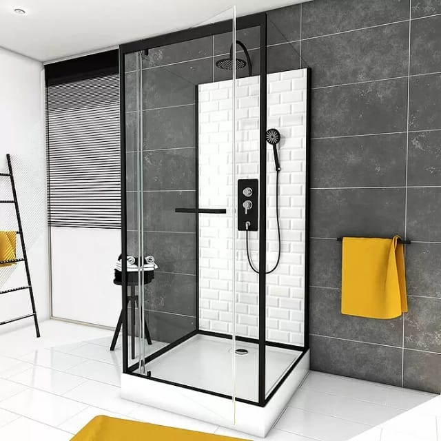 Marwell Komplettdusche »Metro«, HxT: 230 x 80 cm - weiss
