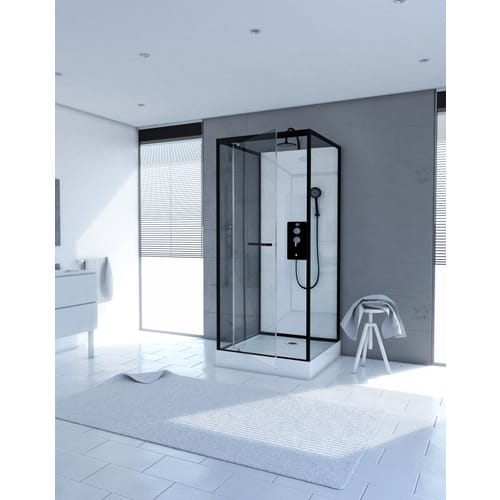 Marwell Komplettdusche »City«, HxT: 230 x 90 cm - weiss