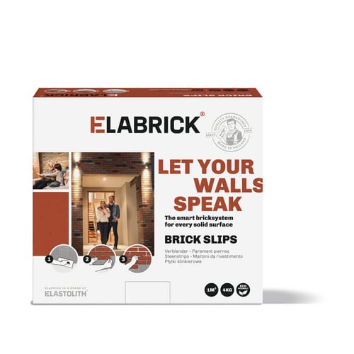 ELABRICK Verblender »Sahara«, 240 x 71 mm, 1 m² - orange