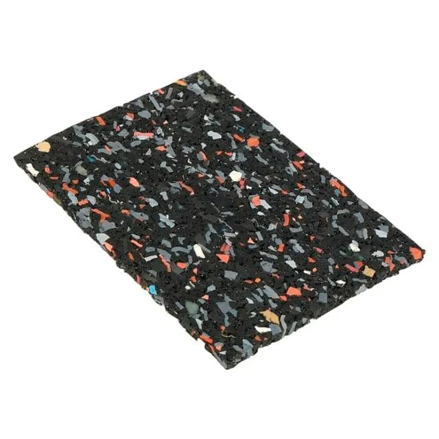 Kovalex Holz- und Bautenschutzunterlage, BxHxL: 3 x 60 x 90 mm, Gummigranulat - schwarz