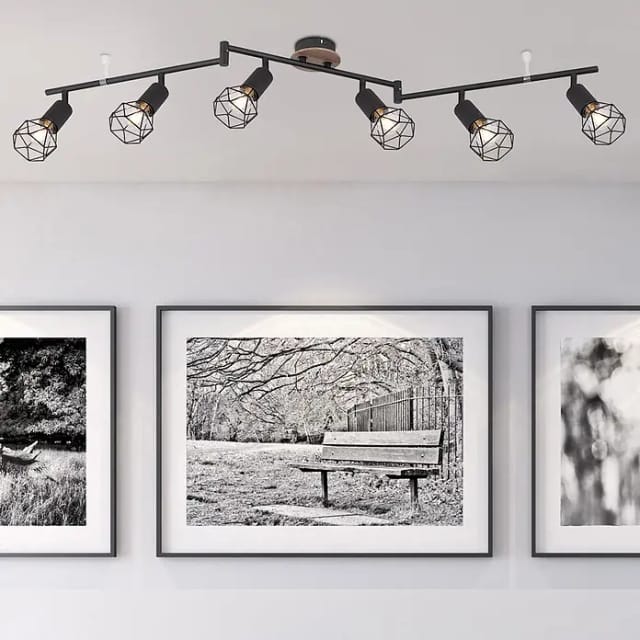 GLOBO LIGHTING Strahler »XARA I«, Höhe: 245 mm, 40 W, Metall, für Innenbereich - schwarz