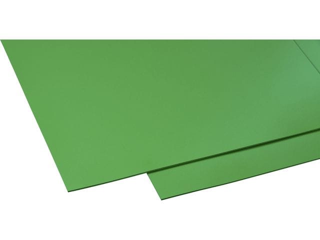 GUTTA Hartschaumplatte, grün, Polyvinylchlorid (PVC) - gruen