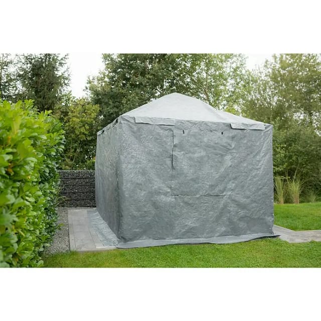 SOJAG Winterabdeckung Pavillon, für Pavillon 10x10, grau