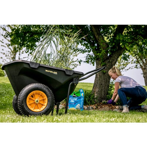 polar Schubkarre »Cub Cart«, 198 l, Schwarz