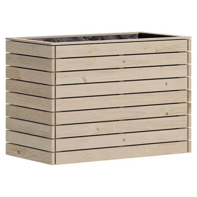 Westmann Hochbeet, 130x70x90cm natur, Fichtenholz - braun