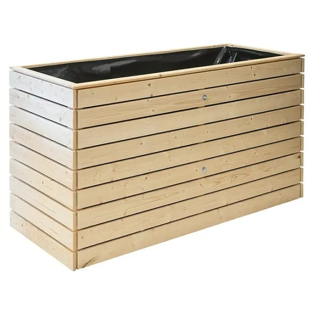 Westmann Hochbeet, 160x70x90cm natur, Fichtenholz - braun