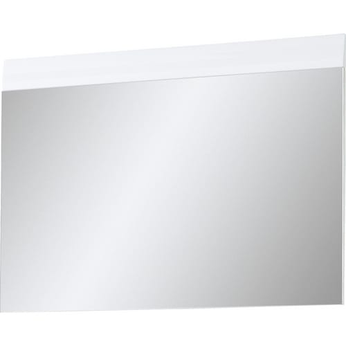Spiegel, BxH: 89 x 63 cm, Rechteckig - weiss