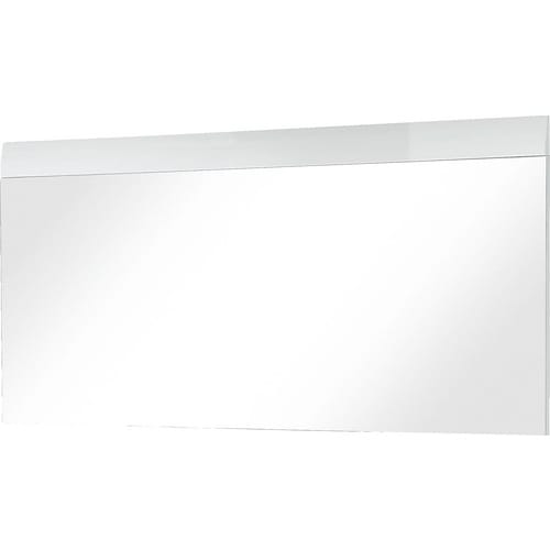 Spiegel, BxH: 134 x 63 cm, Rechteckig - weiss