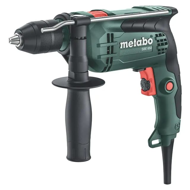 METABO Schlagbohrmaschine »SBE 650«, 320 W, max. Drehzahl: 1500 U/min - gruen